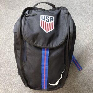 Nike FB Shield Allegiance Team USA Backpack Black Soccer Fútball Bag World Cup